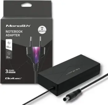 Karikues Qoltec për laptop HP, 150W, 19.5V, 7.7A + adapter