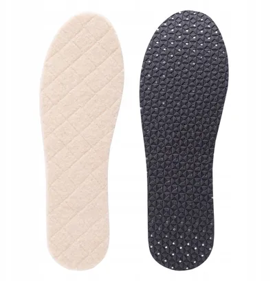 Tabanë termikë për këpucë ALU Comfy Insole, lesh deleje, prerje 36 46 - 1