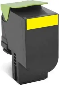 Toner Lexmark 80C2SYE, 2000 faqe, Verdhë