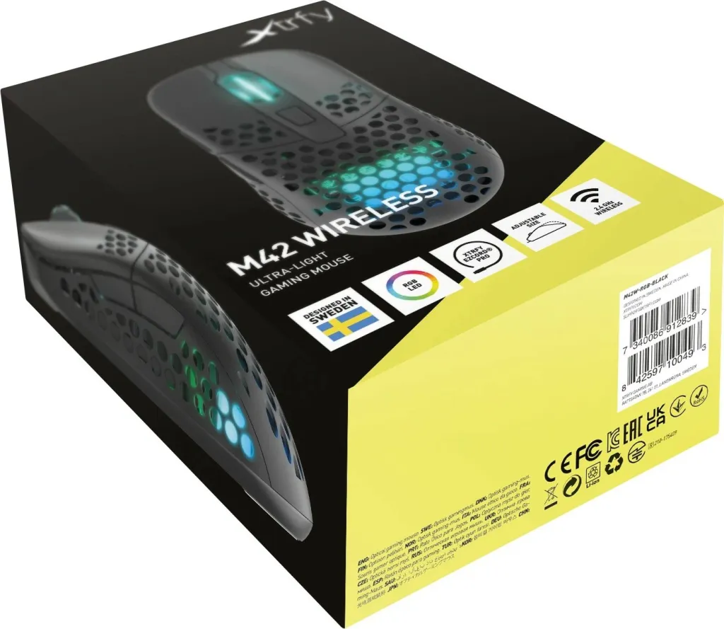 Maus Xtrfy M42 Wireless, i zi - 17