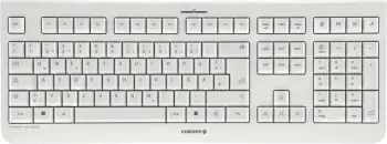 Tastierë Cherry KW 3000, Wireless, QWERTZ, Bardhë