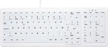 Tastierë Cherry AK-C7000, Wired, USB, AZERTY, Bardhë
