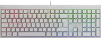 Tastierë Cherry MX 2.0S RGB, Wired, USB, QWERTZ, e bardhë
