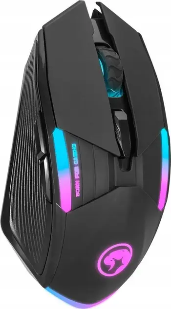 Mouse gaming Marvo M291, 6400 DPI, 6 butona, me kabëll USB, i zi