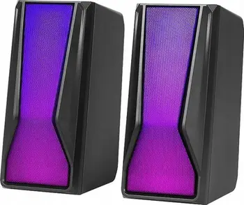 Altoparlantë kompjuteri Marvo SG-274, 2.0, 6W, RGB, të zinj