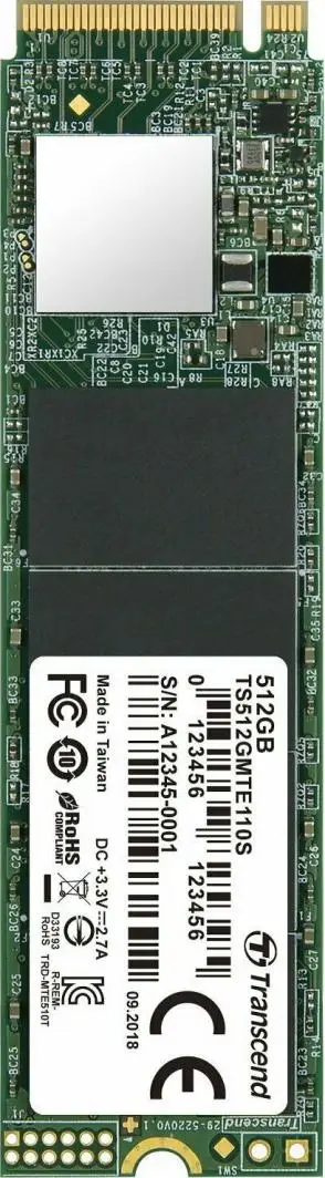 Disk SSD Transcend 110S, 512GB, M.2 2280 PCI-E x4 Gen3 NVMe