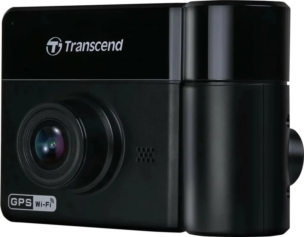 Dashcam Transcend DrivePro 550, 64GB, e zezë - 1