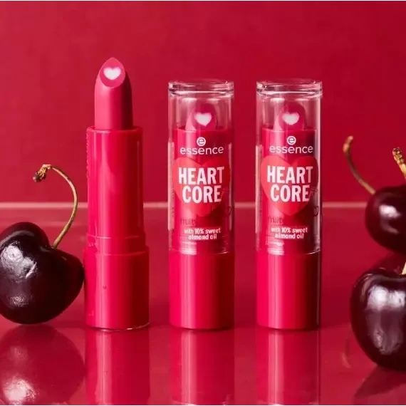 essence HEART CORE fruity lip balm 01 - 2