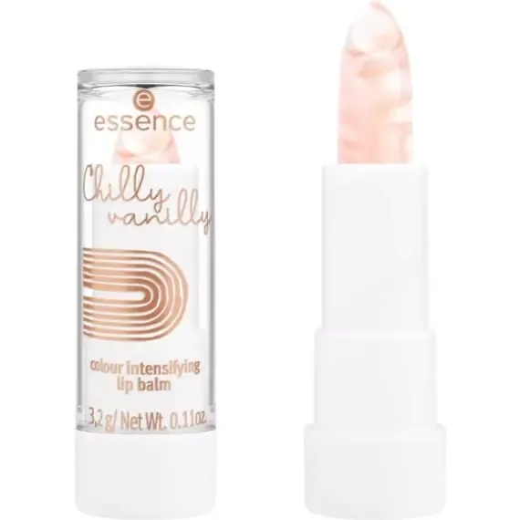 essence Chilly vanilly colour intensifying lip balm 01 - 1