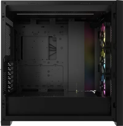 Kasë Corsair iCue 5000D RGB Airflow (CC-9011242-WW), e zezë - 2