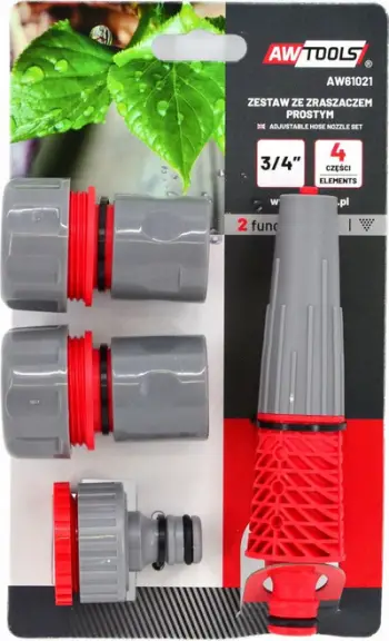 Set i aksesorëve për ujitje AWTools 3/4 ", 4 copë