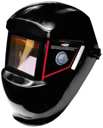 Helmetë për saldim AWTools LYG-4 DIN 9-13 AW50000, e zezë