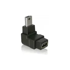 Përshtatës DeLock, 2 x miniUSB, i zi