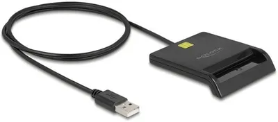 Lexues smart card Delock 91724, USB A, i zi - 1