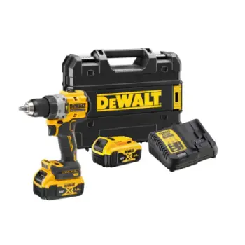 Shpuese me bateri me çekan (AKU) DeWALT, 18V, 5,0Ah, e verdhë