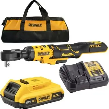 Çelës rrotullues me bateri Dewalt DCF512D1, 18V, 95Nm, 1/2", i verdhë