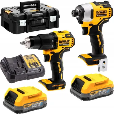 Makine shpimi DeWALT XR, 18V, pa kabllo, e verdhë - 2