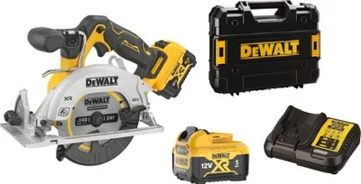 Sharrë rrethore Dewalt DCS512P2, 12V, teh 140 mm, e verdhë - 1