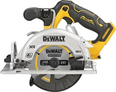 Sharrë rrethore Dewalt DCS512P2, 12V, teh 140 mm, e verdhë - 2