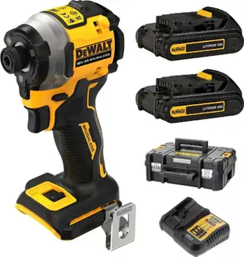 Vidhosëse goditëse Dewalt DCF850D2T, 18V, 208Nm, 2x2.0Ah, me kuti TSTAK