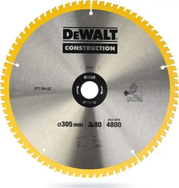 Disk prerës për dru Dewalt, 30x305 mm