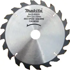 Disk prerës Makita Economy, 235 mm