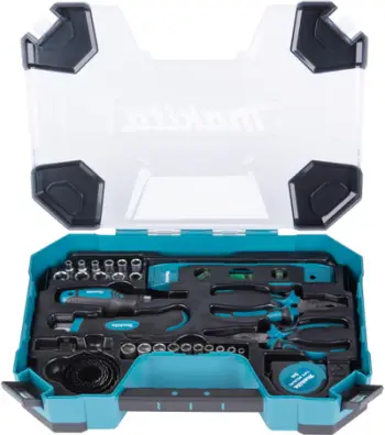 Set bitash dhe stërvitjesh Makita E-22610, 200 pjesë, S2 çelik