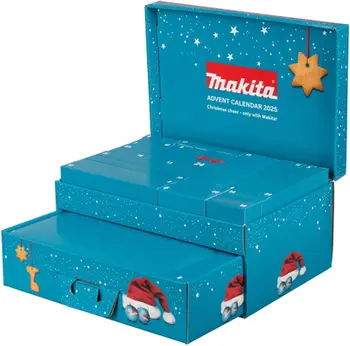 Kalendar Adventi Makita P-84816, Limited Edition 2025, set veglash