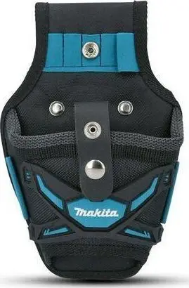 Mbajtëse veglash Makita Holster for Small Drill, për kaçavida pa kabllo, me rrip fiksimi, blu