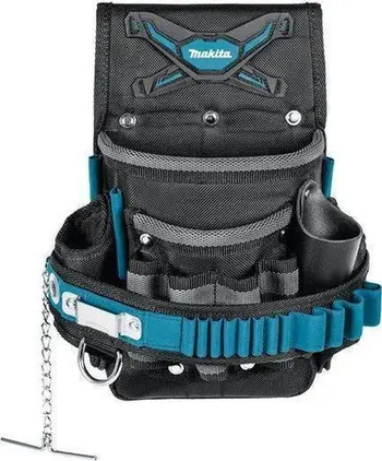 Çantë veglash Makita Electrician's Pockets, shumë xhepa, për rrip, blu