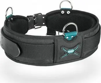 Rrip pune Makita Hip Belt With Loop, lëkurë, i rregullueshëm, i zi