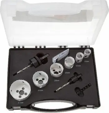 Set sharrë me vrima Makita MD-47117