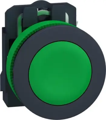 Buton shtypës Schneider Electric Harmony XB5, NO, montim në panel, 30.5mm, i gjelbër