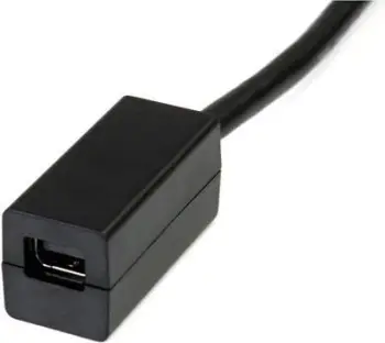Përshtatës StarTech DisplayPort Mini, i zi
