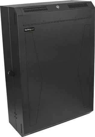Kabinet vertikal serveri StarTech.com 6U, 30", montim në mur, metalik i zi - 1