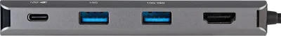 Adapter multiport USB C StarTech.com, HDMI 4K 30Hz, Power Delivery 100W, gri - 2