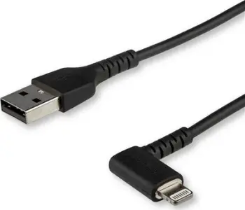 Kabllo USB StarTech (RUSBLTMM2MBR), USB-A në Lightning, 2 m, e zezë