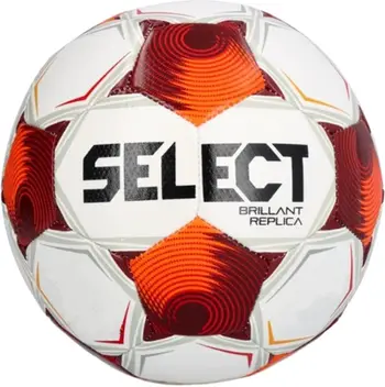Top futbolli Select Brillant Replica V25, madhësia 5, TPU, i bardhë