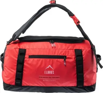 Çantë shpine Elbrus BRIGHTYBAG 35, 35L, poliester, e kuqe e zezë