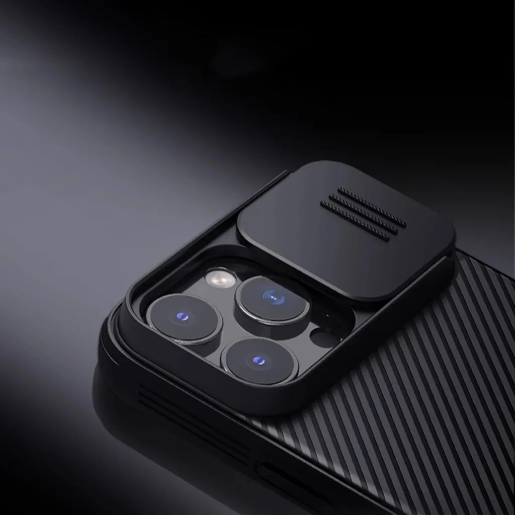 Mbështjellës Nillkin CamShield Pro për iPhone 16 Pro Max, i zi - 9