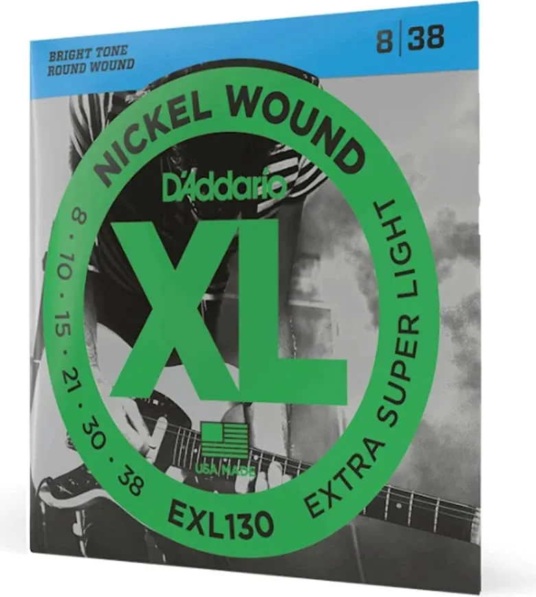 Tela për kitarë elektrike D’Addario EXL130, 8|38 - 1