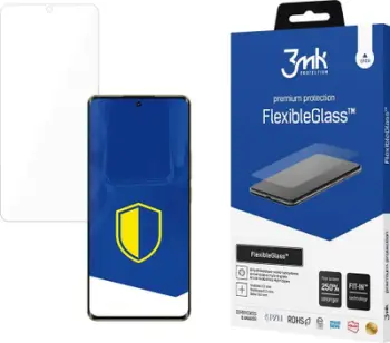 Mbrojtës ekrani 3MK FlexibleGlass për Realme 12 5G, xham hibrid, 0.5mm, transparent