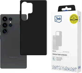 Mbështjellës 3mk Matt Case për Samsung Galaxy S25 Ultra, i zi