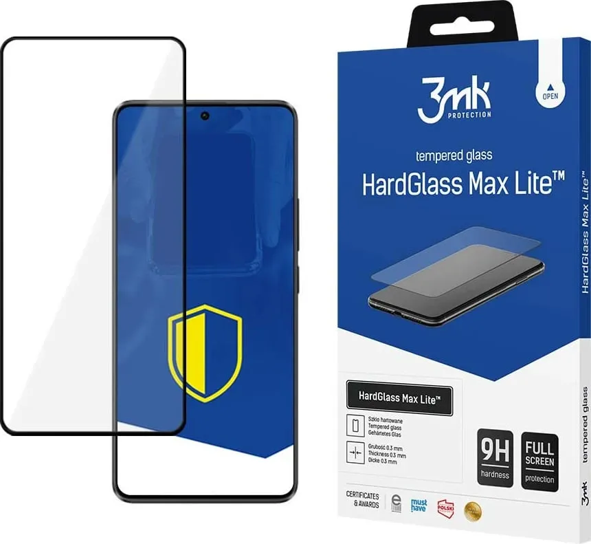 Xham mbrojtës 3mk HardGlass Max Lite për Poco X6 5G - 1