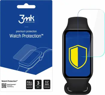 Mbrojtës ekrani për orë Xiaomi Mi Band 8, 3mk Watch Protection ARC+, 3 copë