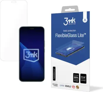 Mbrojtës xhami hibrid 3mk FlexibleGlass Lite për Honor X8c