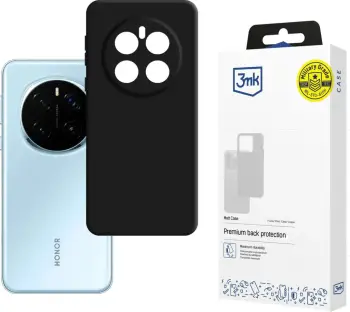 Mbështjellës 3mk Matt Case për Honor Magic 7, i zi