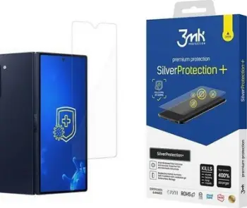 Folie mbrojtëse 3MK SilverProtection+ për Samsung Galaxy Z Fold 6, Antimicrobial, për ekranin e përparmë