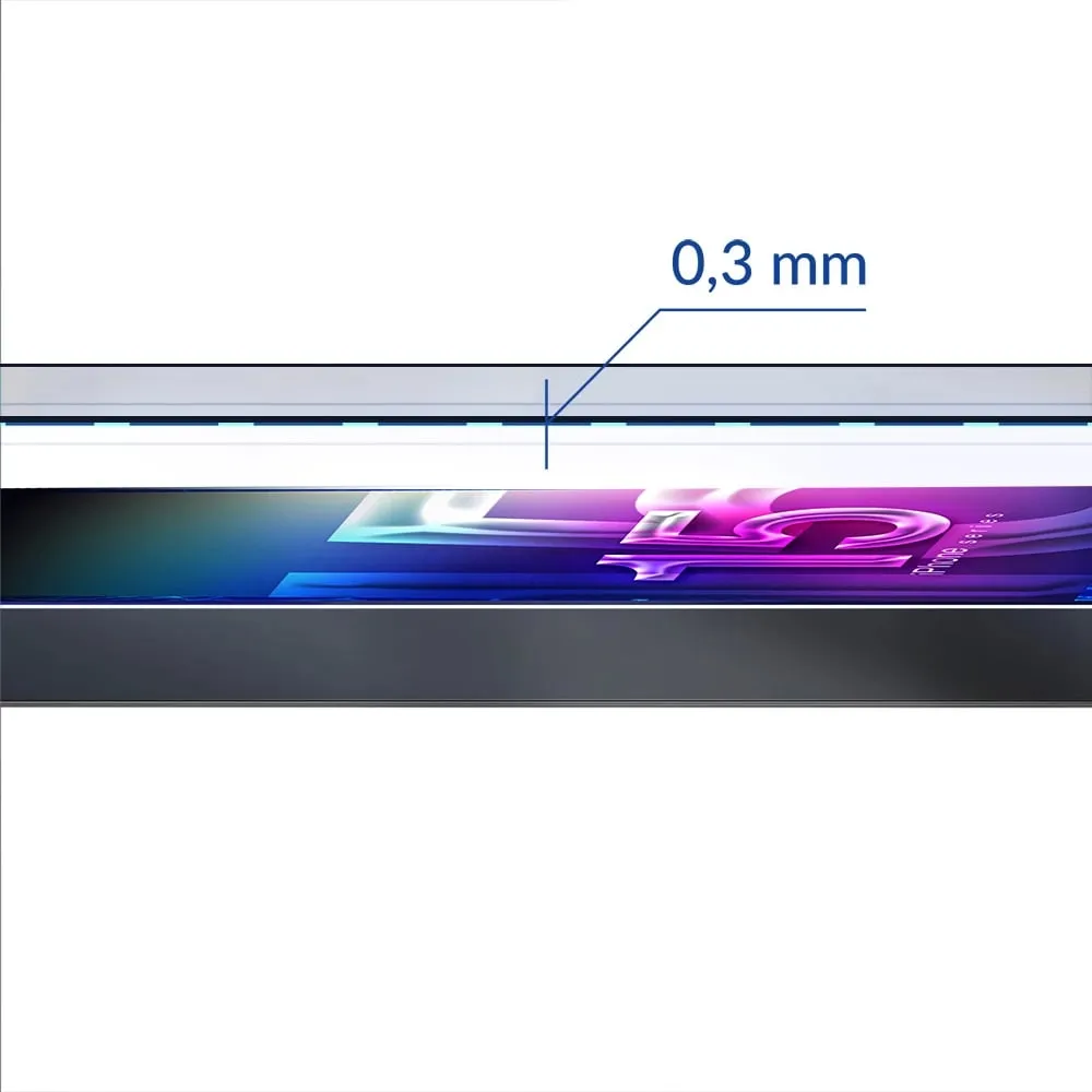 Xham mbrojtës 3mk HardGlass Max Lite për iPhone 15 Pro - 9
