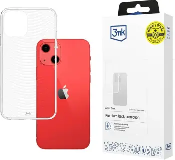 Mbështjellës 3mk Armor Case për iPhone 13, Transparent